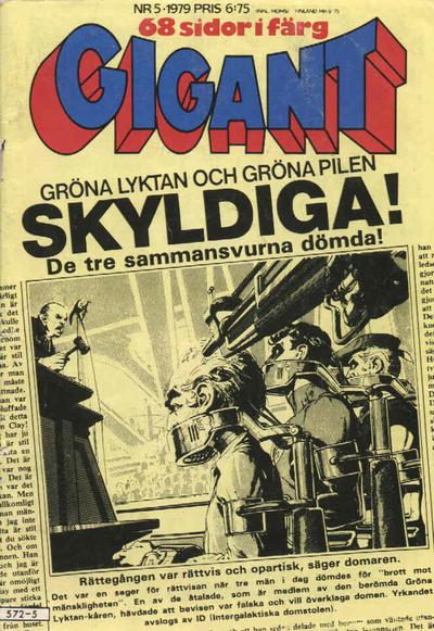 Cover for Gigant (Semic, 1976 series) #5/1979