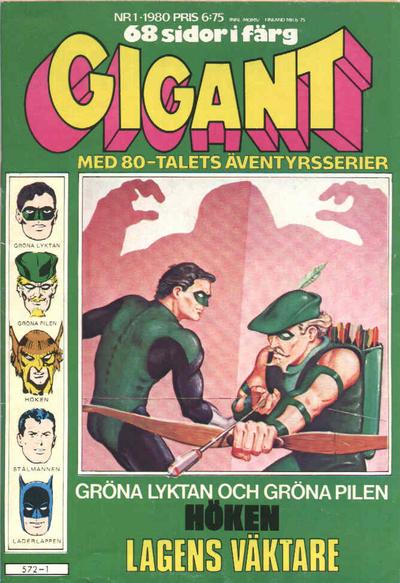 Cover for Gigant (Semic, 1976 series) #1/1980