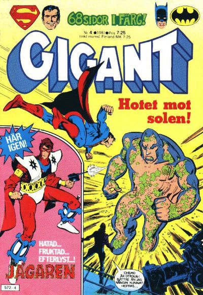 Cover for Gigant (Semic, 1976 series) #4/1981
