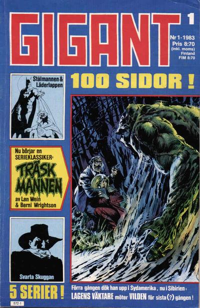 Cover for Gigant (Semic, 1976 series) #1/1983
