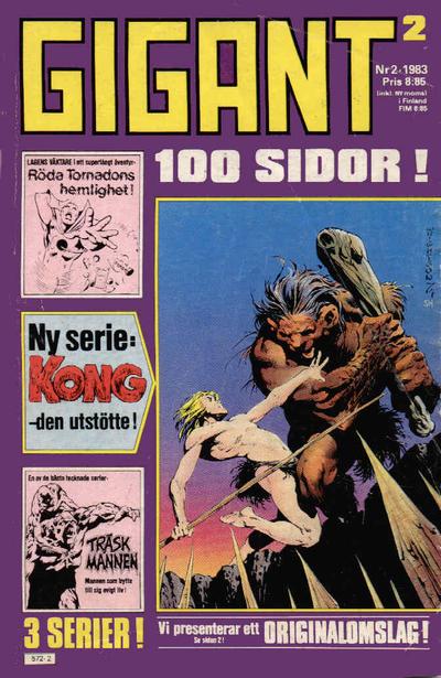 Cover for Gigant (Semic, 1976 series) #2/1983