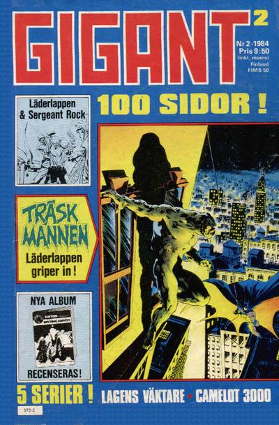 Cover for Gigant (Semic, 1976 series) #2/1984
