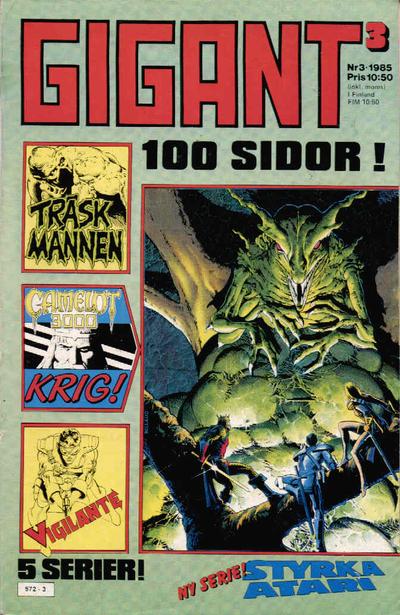 Cover for Gigant (Semic, 1976 series) #3/1985