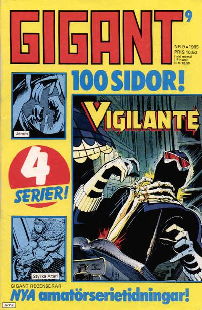 Cover for Gigant (Semic, 1976 series) #9/1985
