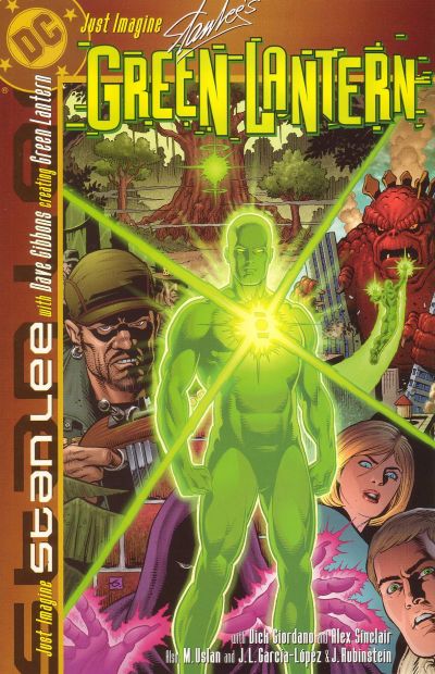 Cover for Just Imagine Stan Lee with Dave Gibbons Creating Green Lantern (DC, 2001 series) 