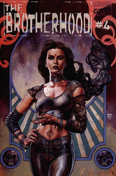Cover for The Brotherhood (Marvel, 2001 series) #4 [Direct Edition]