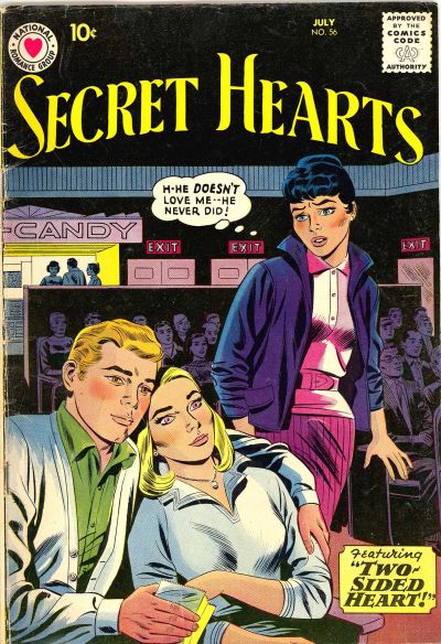 Cover for Secret Hearts (DC, 1949 series) #56