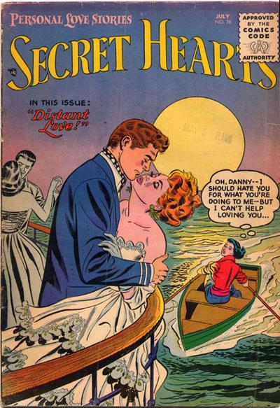 Cover for Secret Hearts (DC, 1949 series) #28