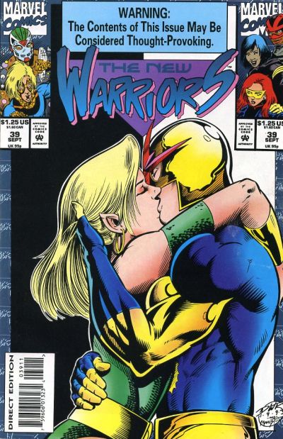 Cover for The New Warriors (Marvel, 1990 series) #39