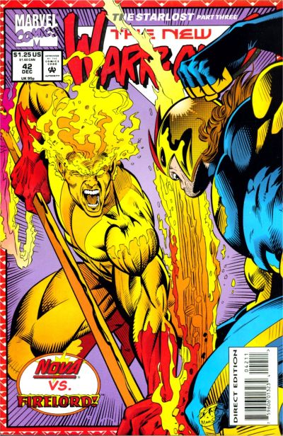 Cover for The New Warriors (Marvel, 1990 series) #42