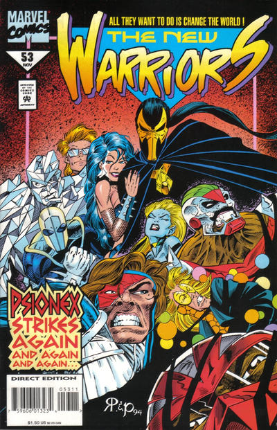Cover for The New Warriors (Marvel, 1990 series) #53