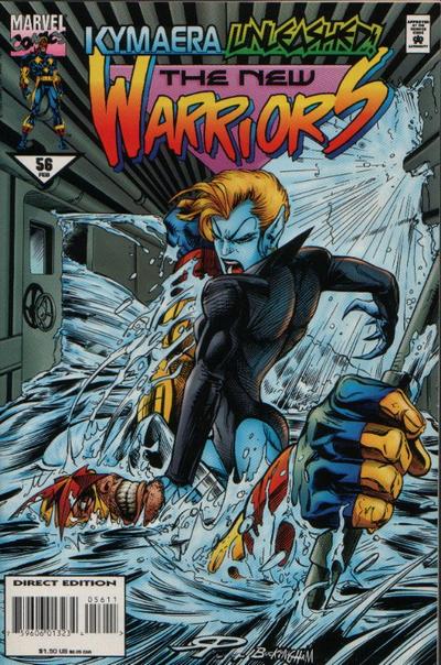 Cover for The New Warriors (Marvel, 1990 series) #56