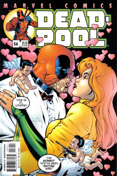 Cover for Deadpool (Marvel, 1997 series) #56 [Direct Edition]