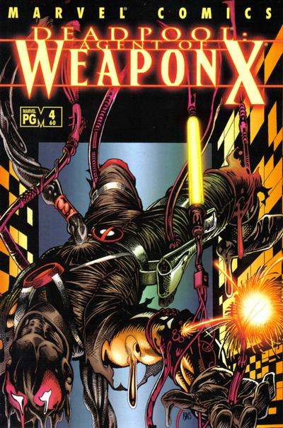 Cover for Deadpool (Marvel, 1997 series) #60 [Direct Edition]