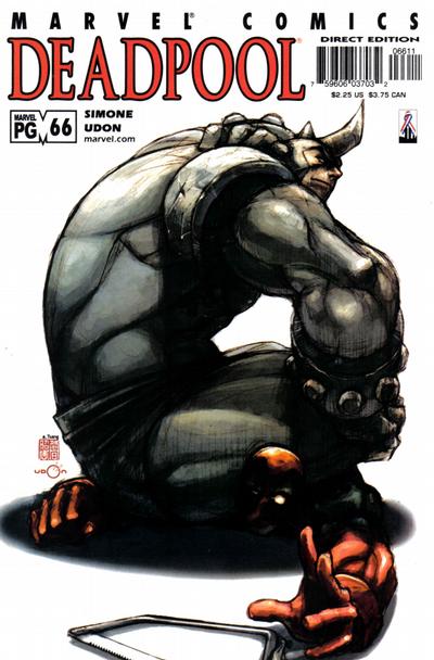 Cover for Deadpool (Marvel, 1997 series) #66 [Direct Edition]