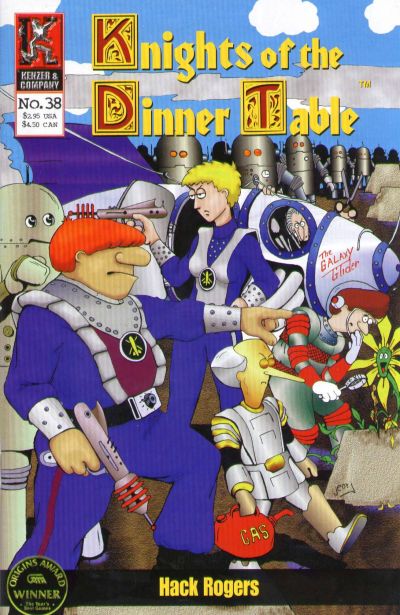 Cover for Knights of the Dinner Table (Kenzer and Company, 1997 series) #38
