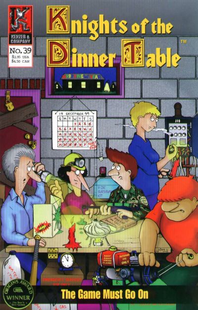 Cover for Knights of the Dinner Table (Kenzer and Company, 1997 series) #39