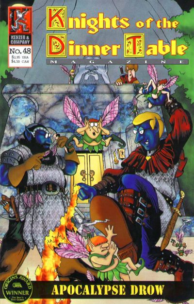 Cover for Knights of the Dinner Table (Kenzer and Company, 1997 series) #48