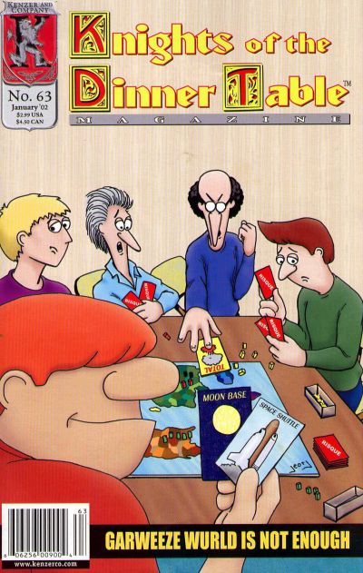 Cover for Knights of the Dinner Table (Kenzer and Company, 1997 series) #63