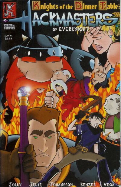 Cover for Hackmasters of Everknight (Kenzer and Company, 2000 series) #1