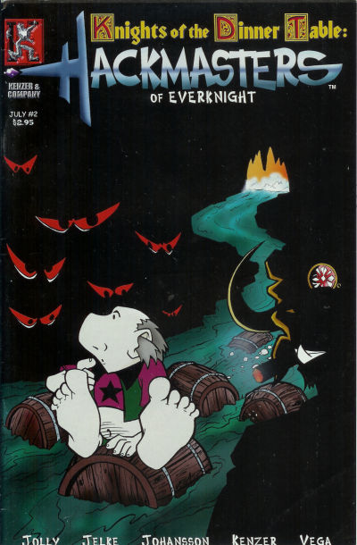 Cover for Hackmasters of Everknight (Kenzer and Company, 2000 series) #2