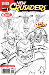 Cover for New Crusaders (Archie, 2012 series) #1 [Sketch Variant by Mike Norton]