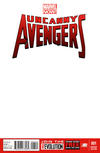 Cover Thumbnail for Uncanny Avengers (2012 series) #1 [Blank Cover Variant]