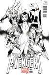 Cover Thumbnail for Uncanny Avengers (2012 series) #1 [Olivier Coipel Sketch Variant]