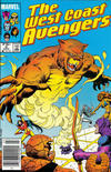 Cover Thumbnail for West Coast Avengers (1985 series) #6 [Newsstand]