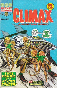 Cover Thumbnail for Climax Adventure Comic (K. G. Murray, 1962 ? series) #17