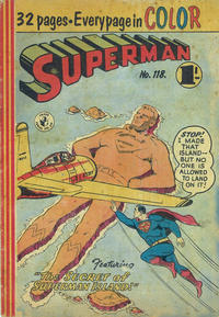 Cover for Superman (K. G. Murray, 1947 series) #118