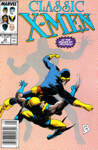 Cover Thumbnail for Classic X-Men (Marvel, 1986 series) #33 [Newsstand]