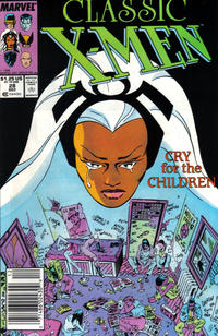 Cover Thumbnail for Classic X-Men (Marvel, 1986 series) #28 [Newsstand]