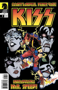 Cover Thumbnail for Kiss (Dark Horse, 2002 series) #7 [[Cover A]; The Phantom's Revenge, a Team Torn Apart!]