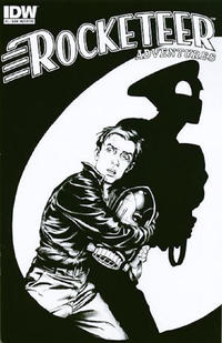 Cover Thumbnail for Rocketeer Adventures (IDW, 2011 series) #3 [B/W Incentive Edition]