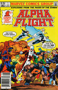 Cover Thumbnail for Alpha Flight (Marvel, 1983 series) #1 [Canadian]