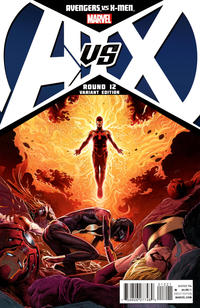 Cover for Avengers vs. X-Men (Marvel, 2012 series) #12 [Opeña Variant]