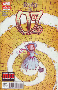 Cover for Road to Oz (Marvel, 2012 series) #1