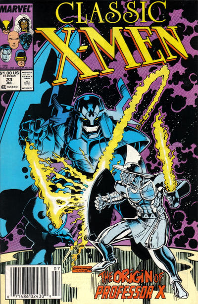 Cover for Classic X-Men (Marvel, 1986 series) #23 [Newsstand]