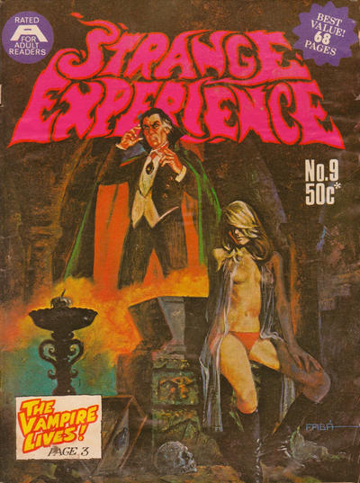 Cover for Strange Experience (Gredown, 1975 series) #9