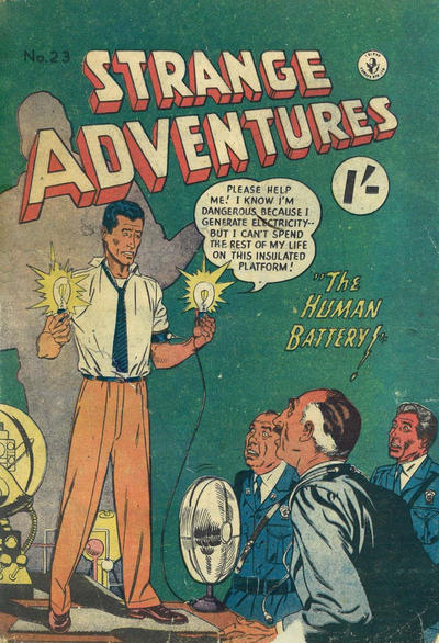 Cover for Strange Adventures (K. G. Murray, 1954 series) #23