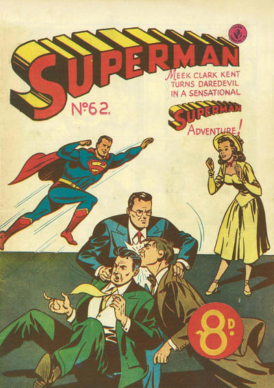 Cover for Superman (K. G. Murray, 1947 series) #62