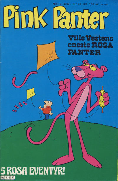 Cover for Pink Panter (Semic, 1977 series) #12/1982