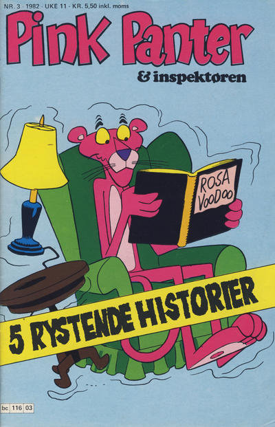 Cover for Pink Panter (Semic, 1977 series) #3/1982
