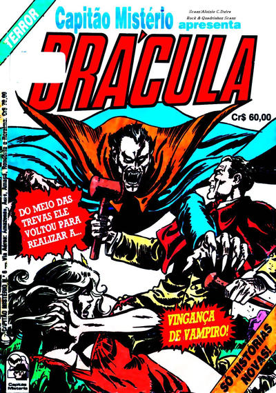 Cover for Drácula (Capitão Mistério Apresenta) (Editora Bloch, 1982 series) #6