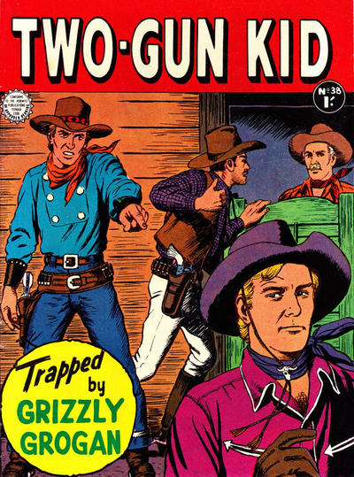 Cover for Two-Gun Kid (Horwitz, 1954 series) #38