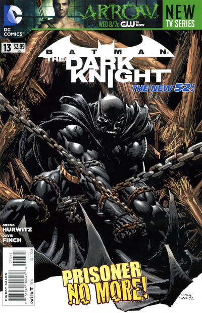 Cover for Batman: The Dark Knight (DC, 2011 series) #13