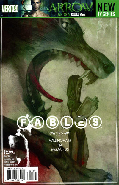 Cover for Fables (DC, 2002 series) #122