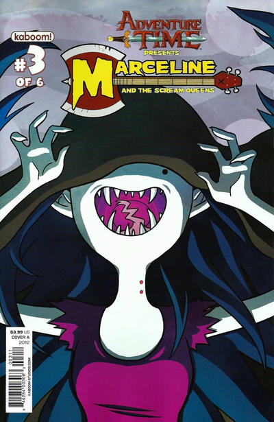 Cover for Adventure Time: Marceline and the Scream Queens (Boom! Studios, 2012 series) #3 [Cover A - Jab]