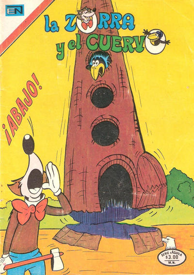 Cover for La Zorra y el Cuervo (Editorial Novaro, 1952 series) #406